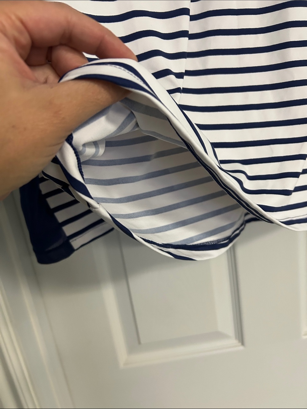 {Talbots} Cabana Life Sun & Swim 1/4 zip Pullover Long sleeve Quick Dry Top - Picture 6 of 7